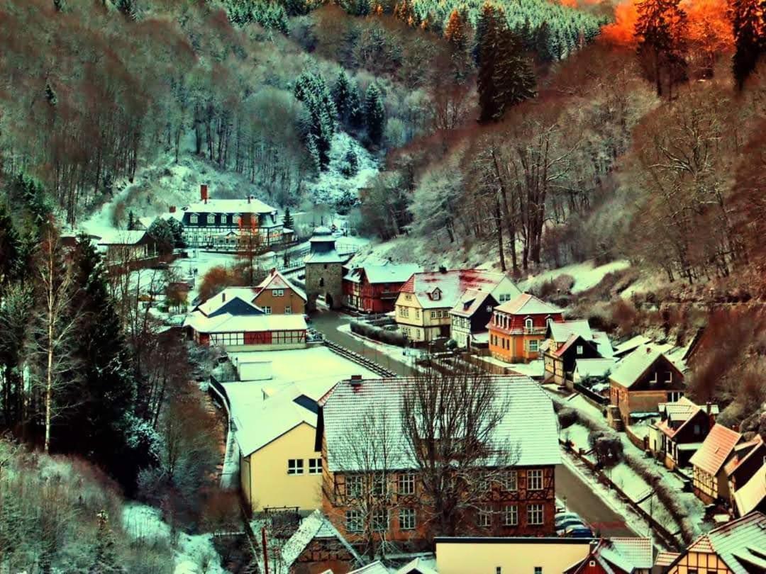 Ferienapartmenthaus Am Rittertor Stolberg i. Harz Eksteriør billede